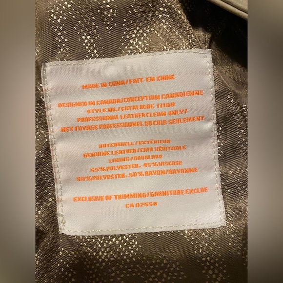 Xs genuine leather Blink women’s jacket - Picture 4 of 14